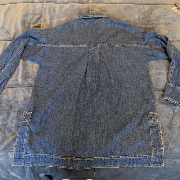 Jean/Denim Shirt or Dress Pilcro M - Picture 3 of 14